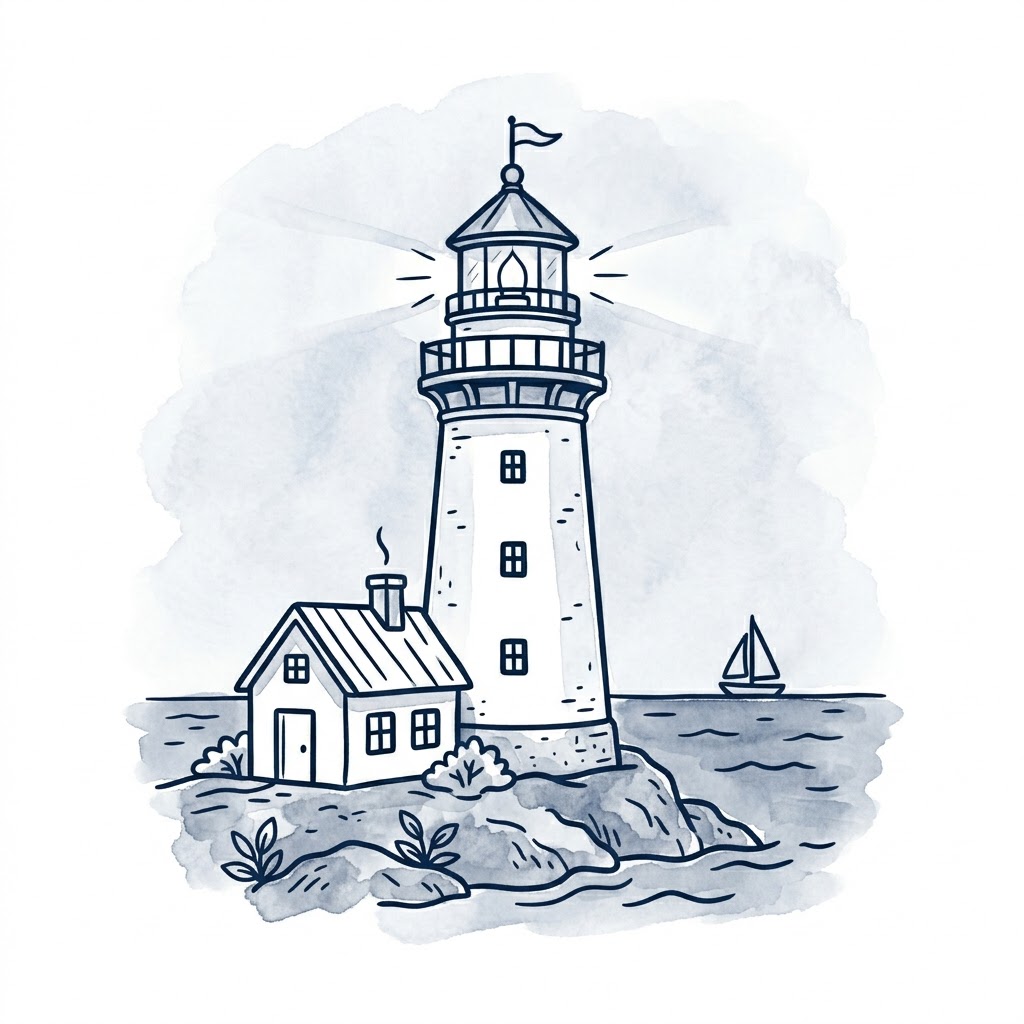 灯台イラスト